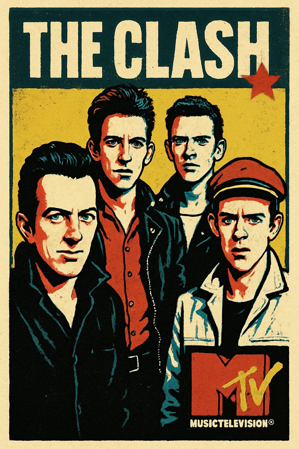 Mtv The Clash Unisex t-shirt