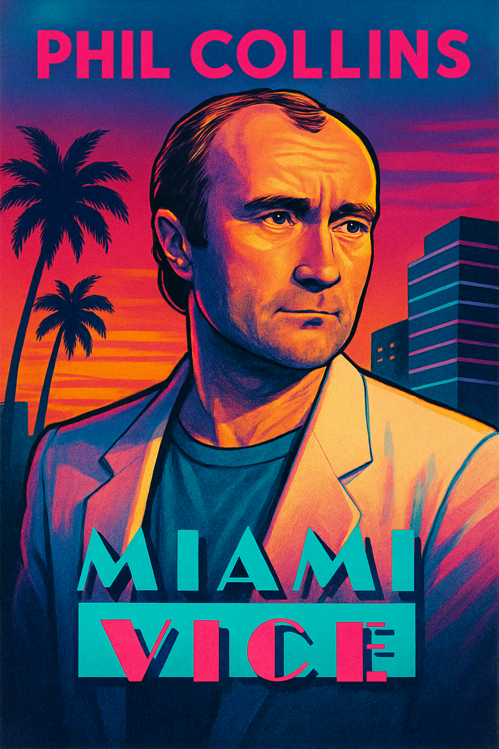 Miami Vice Collins Unisex classic tee
