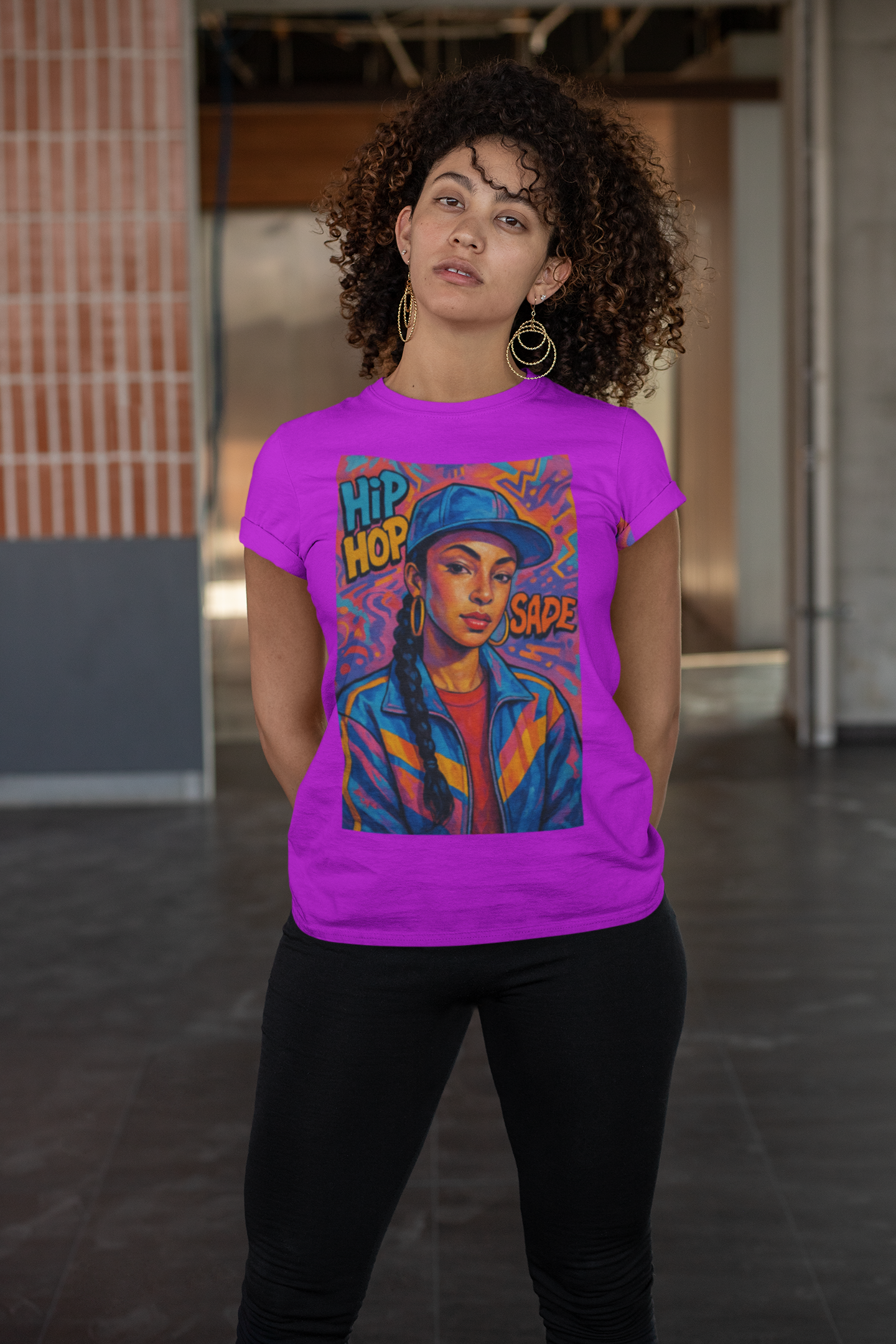 Hip Hop Sade Unisex t-shirt