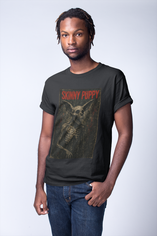 Dog Bat Skinny Puppy Unisex t-shirt